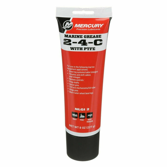 Mercury 2-4-C Marine Grease with Teflon 227 gram