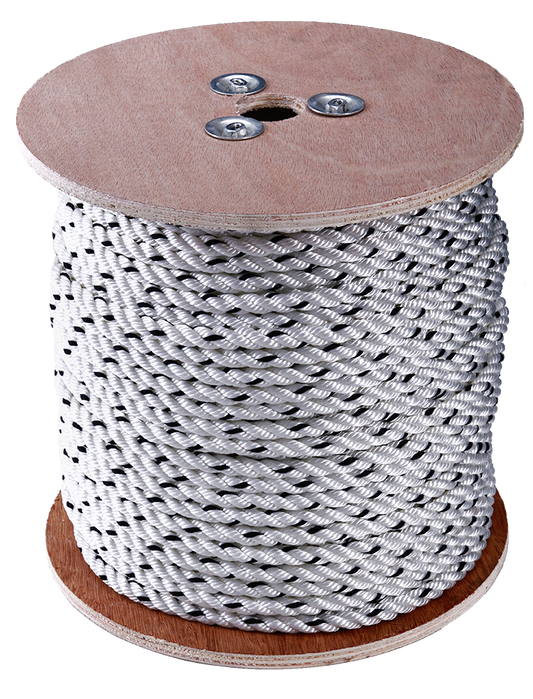 100Mtrs Of 8mm 3 Strand Rope Spliced To 10Mtrs 8mm Shortlink Chain Kit