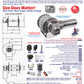 Viper “S” Series MICRO 1000 All Stainless Steel Winch Bundle Inc 60m Rope & Chain Kit Plus Much More