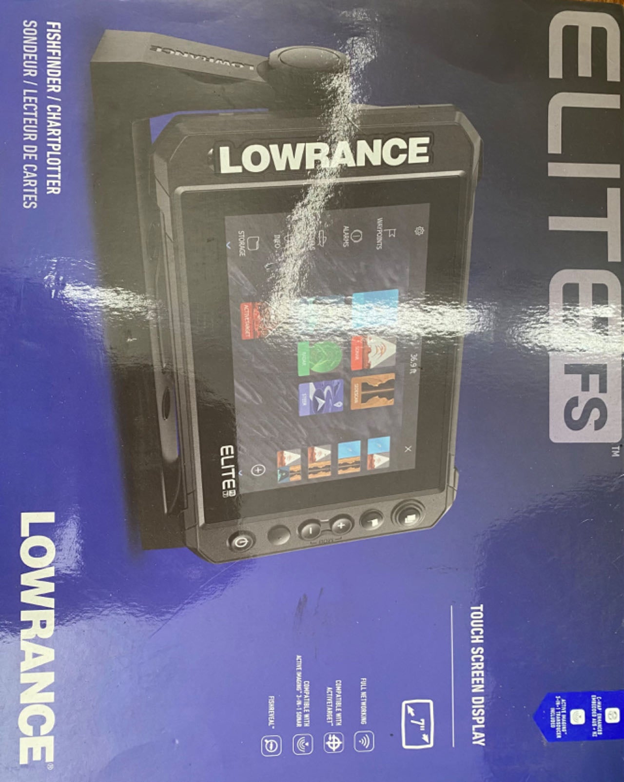 Lowrance Elite 7 FS Combo inc. Active Imaging 3-In-1 T/D