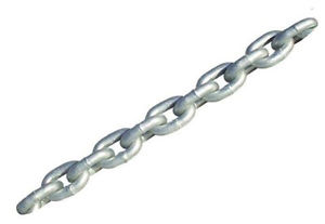 8MM SHORT LINK GAL ANCHOR CHAIN - PER METRE