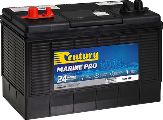 Marine battery Marine Pro 1000 (86M MF) 1000 CCA | 1200 MCA | 100 AH