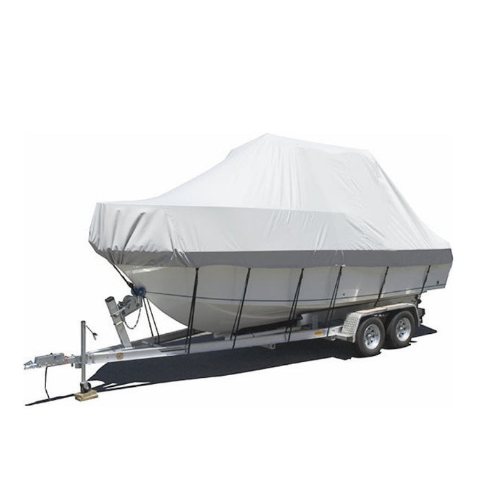 Premium 19-21ft 5.8-6.4m Heavy Duty Marine Grade 600D Trailerable Jumbo Boat Cover