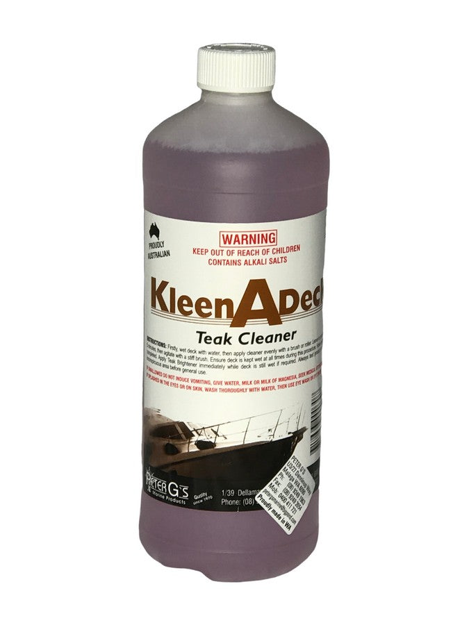 Kleen a Deck Teak Cleaner